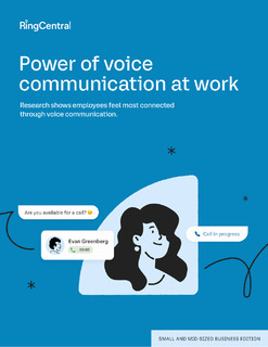 Power of Voice Communication at Work