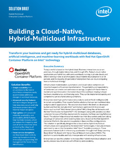 Building a Cloud-Native, Hybrid-Multicloud Infrastructure