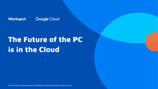 The Future of the PC is in the Cloud