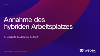 Annahme des hybriden Arbeitsplatzes