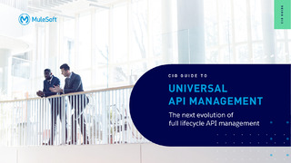 CIO guide to Universal API Management