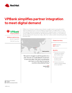 Vietnam’s VPBank simplifies partner integration to meet digital demand