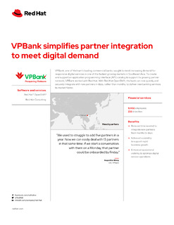 Vietnam’s VPBank simplifies partner integration to meet digital demand