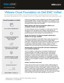 VMware Cloud Foundation on Dell EMC VxRail