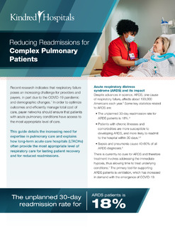 Reduce Readmissions for Complex Pulmonary Patients