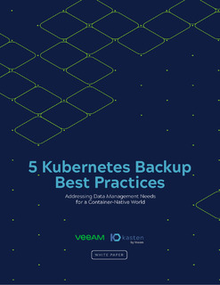 5 Kubernetes Backup Best Practices