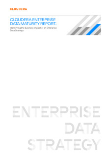 Cloudera Enterprise: Data Maturity Research Report
