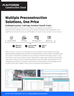 Multiple Preconstruction Solutions, One Price