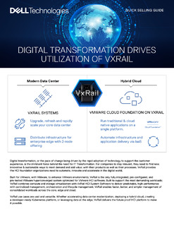 Digital Transformation drives utilization of VxRail