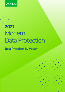 2021 Modern Data Protection Best Practices by Veeam