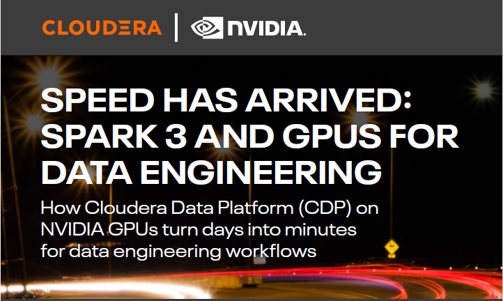 New horizons in data engineering with Spark 3 and GPUs