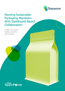 Meeting Sustainable Packaging Mandates with Dashboard-Based Collaboration