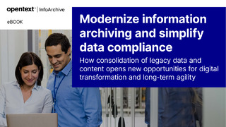 Modernize Information Archiving and Simplify Data Compliance