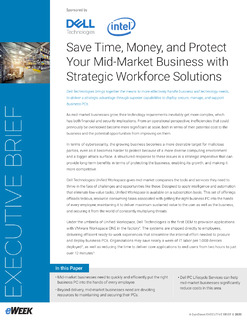 Save Time, Money and Protect your Mid-Market Business with Strategic Workforce Solutions