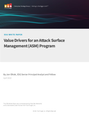 Value Drivers for an Attack Surface Management (ASM) Program