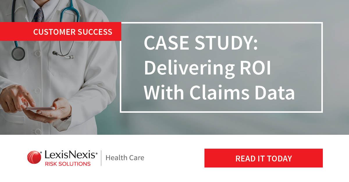 Delivering ROI With Claims Data