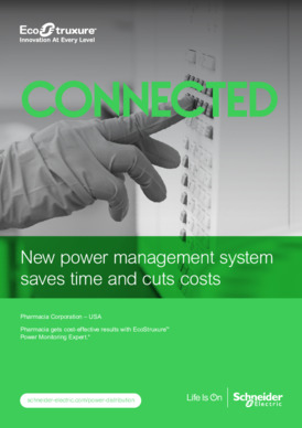 New power management system saves time and cuts costs – Pharmacia Corporation