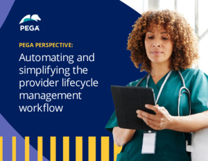 Automating and simplifying the provider lifecycle management workflow