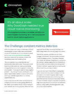 It’s All About Scale: Why DoorDash Needed True Cloud-Native Monitoring