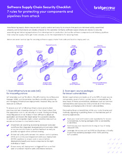 Software Supply Chain Security Checklist: 7 Rules for Protecting Your Components and Pipelines from Attack