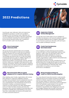 2022 Cyber Predictions