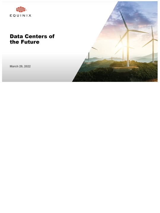 Data Center of the Future: Accelerating Sustainable Success with Digital Infrastructure