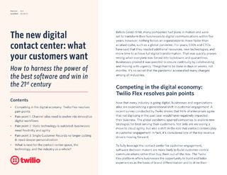 The New Digital Contact Center: What Your Customers Want