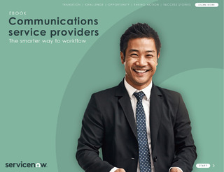 Communications Service Providers: The Smarter Way to Workflow