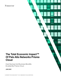 The Total Economic Impact™ Of Palo Alto Networks Prisma Cloud