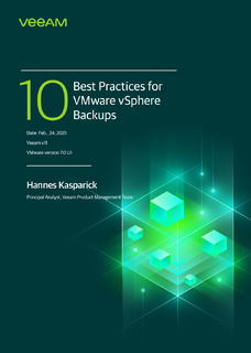 10 Best Practices for VMware vSphere Backups