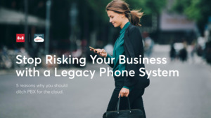 eBook: 5 reasons why you should ditch PBX for the cloud.