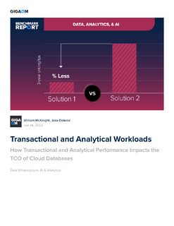 GigaOm Benchmark Report: How Transactional and Analytical Performance Impacts the TCO of Cloud Databases
