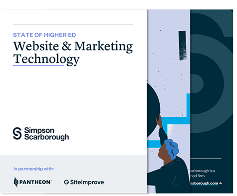 State of Higher Education Website & Marketing Technology