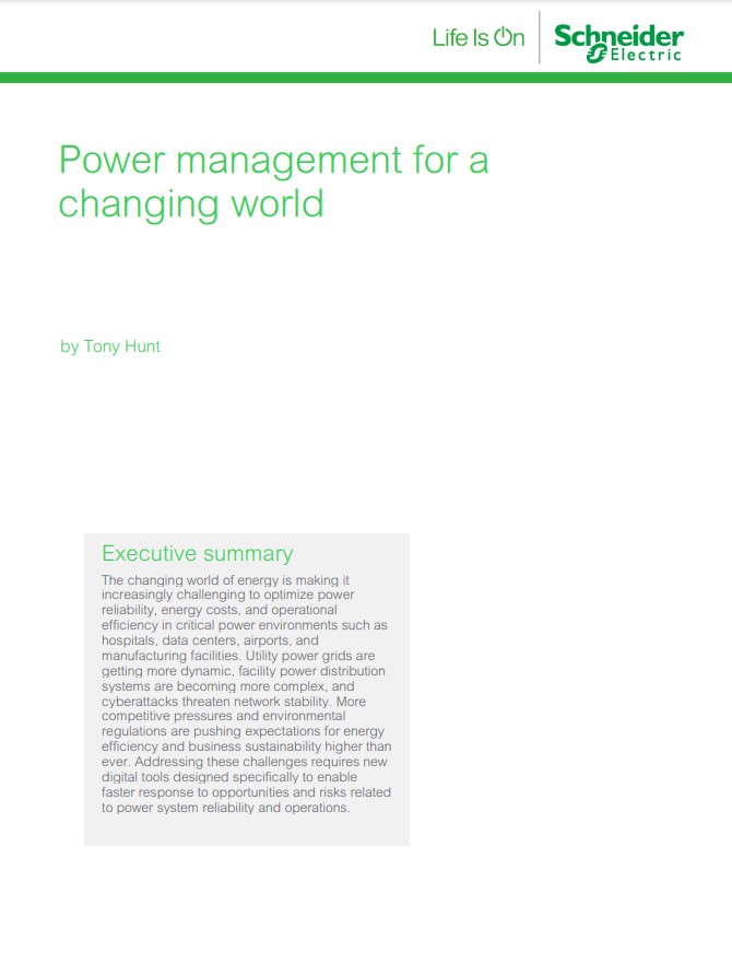 Power management for a changing world