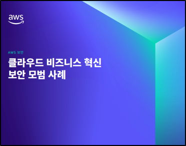 클라우드 비즈니스 혁신 보안 모범 사례