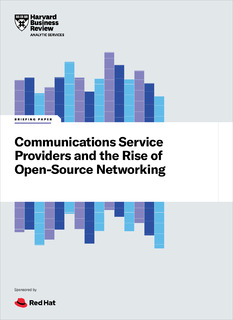 Communications Service Providers and the Rise of Open-Source Networking