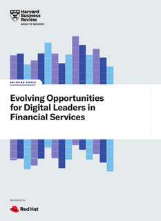 Evolving Opportunities for Digital Leaders in Financial Services