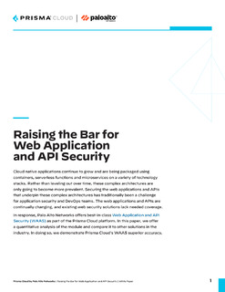 Raising the Bar for Web Application and API Security