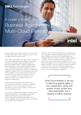A Leader’s Guide: Business Agility with Multi-Cloud Flexibility