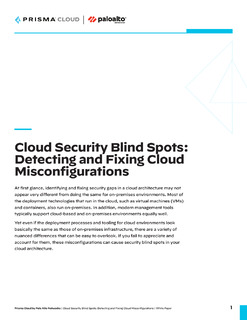 Cloud Security Blind Spots: Detecting and Fixing Cloud Misconfigurations
