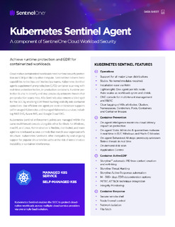 Kubernetes Sentinel Agent