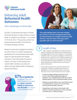 Adult Behavioral Health: Is Your Hospital Meeting the Growing Need?