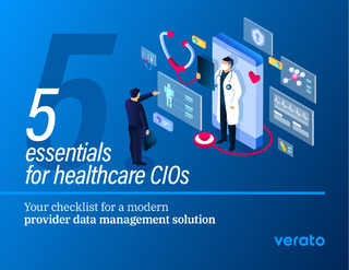 5 Essentials for Healthcare CIOs: A Provider Data Management Checklist