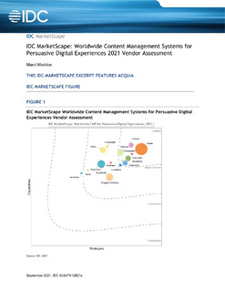 Acquia Named a Leader in CMS for Persuasive Digital Experiences