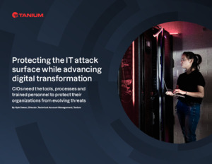 Protecting the IT attack surface while advancing digital transformation