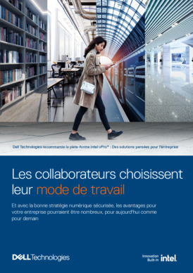 Les collaborateurs choisissent leur mode de travail