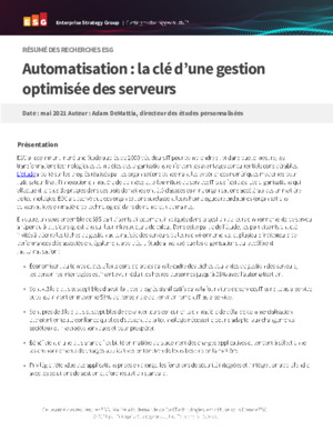 Automatisation: la clé d’une gestion optimisée des serveurs