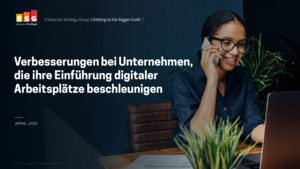 ESG Verbesserungen bei Unternehmen, die ihre Einführung digitaler Arbeitsplätze beschleunigen