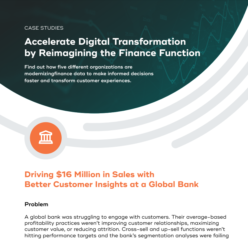 Reimagine Your Finance Function for Business Competitiveness and Resilience