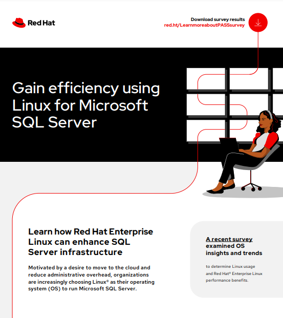 Gain Efficiency Using Linux for Microsoft SQL Server